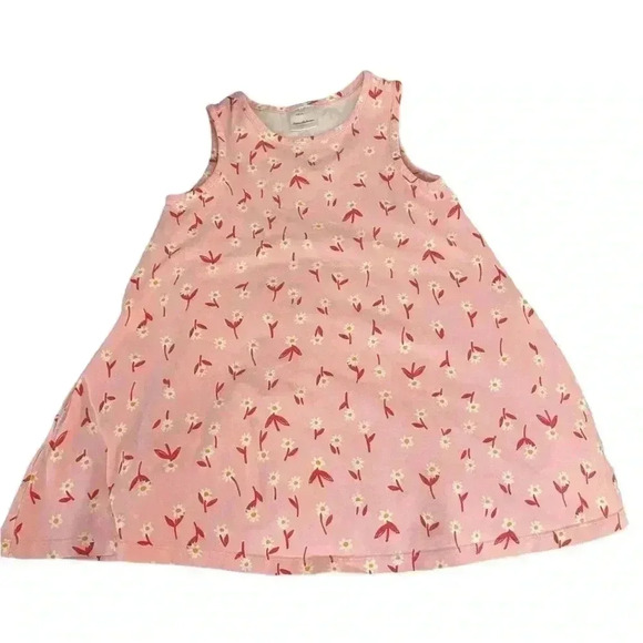 Hannah Andersson Pink Floral Dress With Pockets - Picture 1 of 4